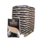 Biber Holzpellets Einstreu – 64 × 15 kg (960 kg) Palette