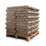 Holzbriketts Nestro XL Red – rund ohne Loch (Palette 960 kg) – Image 3