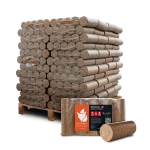 Holzbriketts Nestro XL Red – rund ohne Loch (Palette 960 kg)