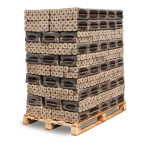 PiniKay Hartholzbriketts Oktagon – mit Zugloch (Palette 960 kg) – Image 4