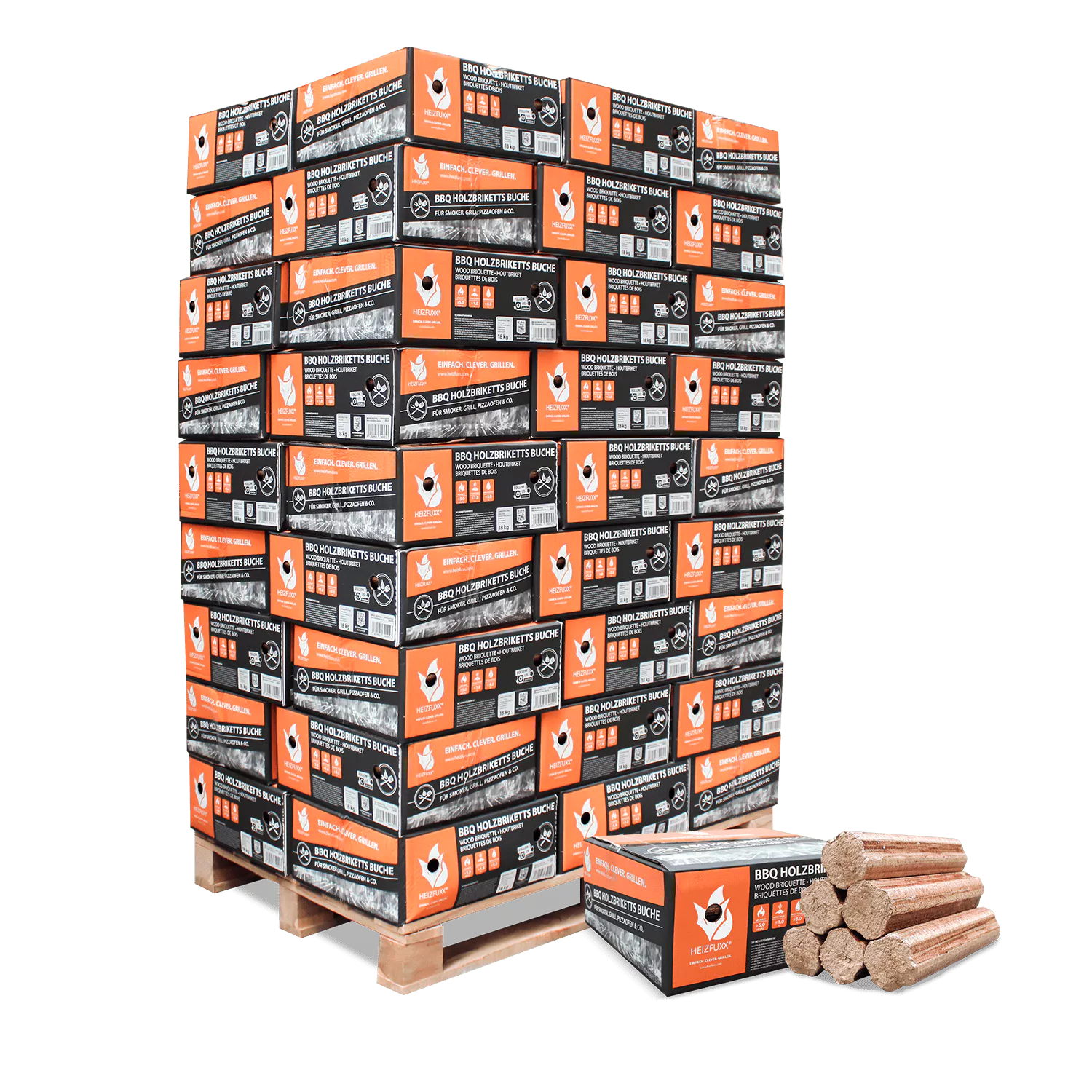 BPP18-BBQ-Holzbriketts-18kg-54er-Produkt.webp BBQ-Briketts aus reiner Buche – 18 kg Karton, 54er Palette (972 kg) – Image 1