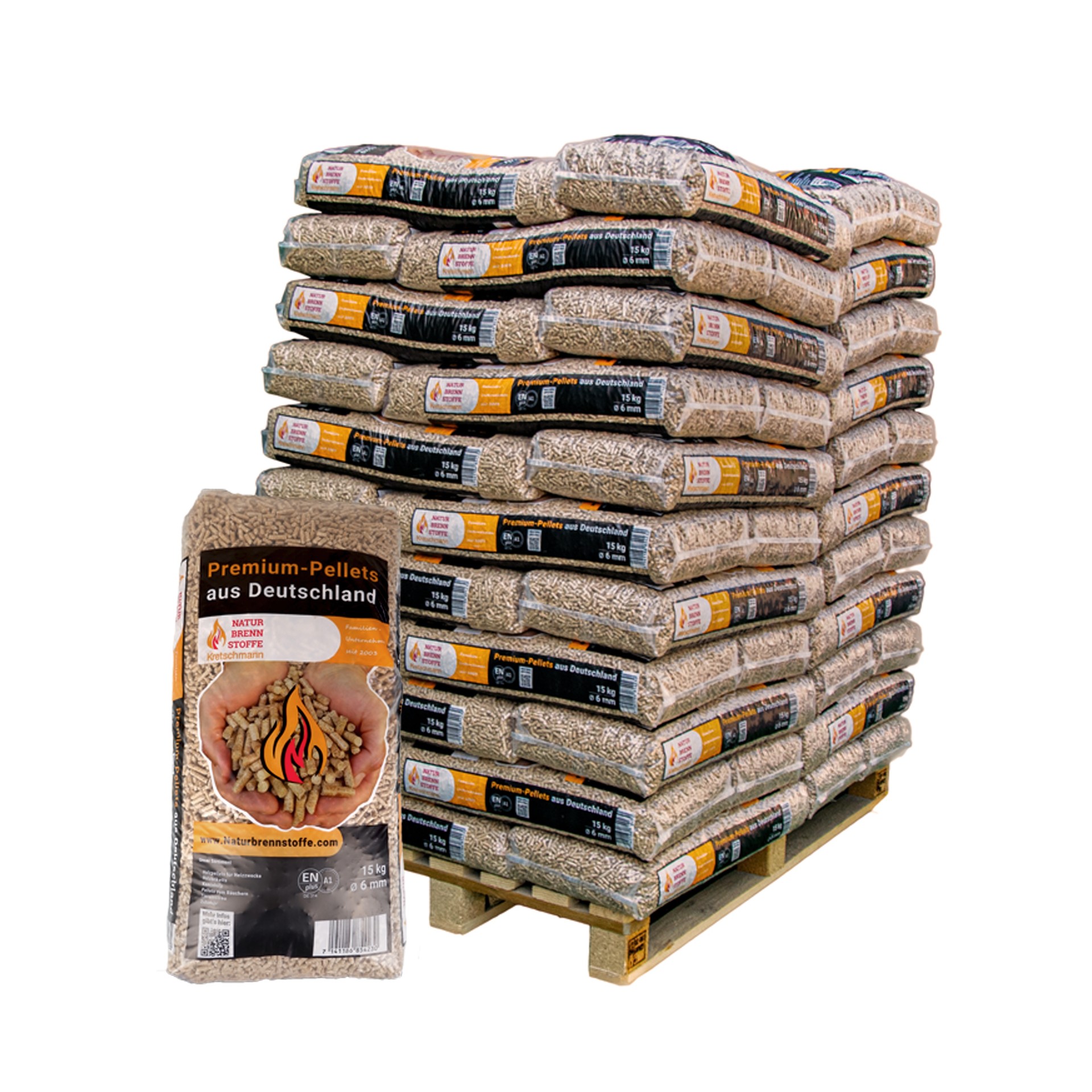 palette-960kg-pellets-enplusA1-zertifiziert-Marke_Naturbrennstoffe_aus-deutschland-kombo-deutschlandweit_1920x1920.jpg Holzpellets ENplus A1 960 kg – Naturbrennstoffe 6 mm Nadelholz (64 × 15 kg Palette) – Image 1